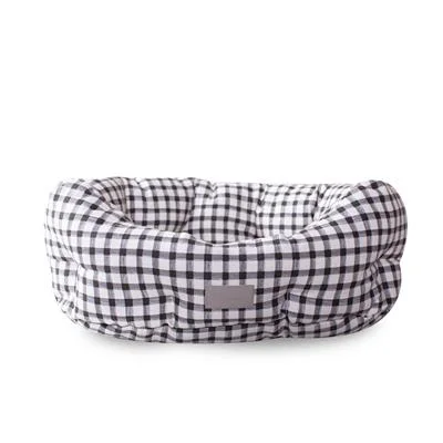 Pet raincoatPainted Gingham Cuddle Bed