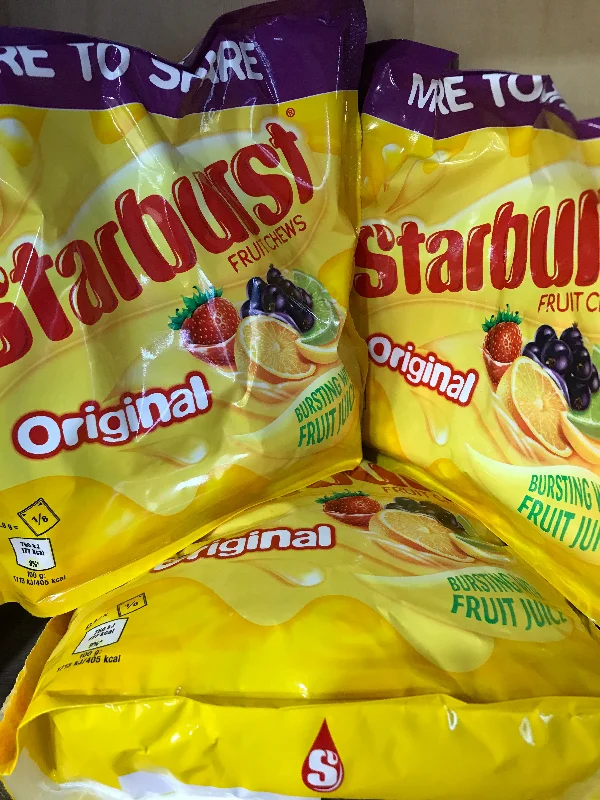 - Hamster silent running wheel to prevent chewing1KG of Starburst Fruit Chews Original Large Pouch (3x350g)