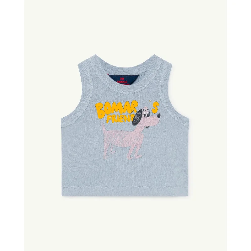 - Winter dog thick down jacketCuteThe Animals Observatory Blue Dog Frog Baby Tank