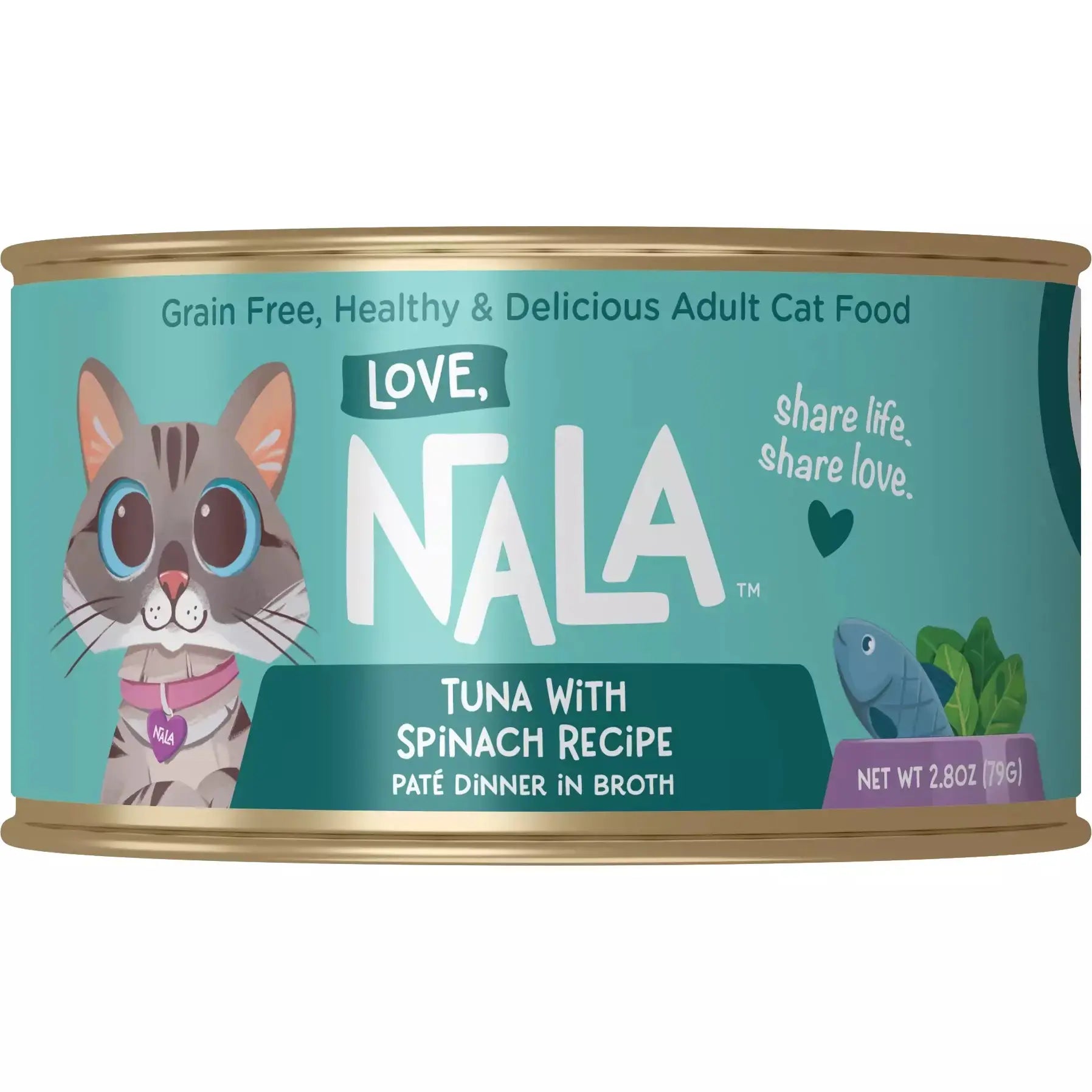 -Anti-scratch sofa protective coverLove, Nala Tuna Pate with Spinach Recipe in Broth Cat Food 2.8oz -Anti-scratch sofa protective coverLove, Nala Tuna Pate with Spinach Recipe in Broth Cat Food 2.8oz