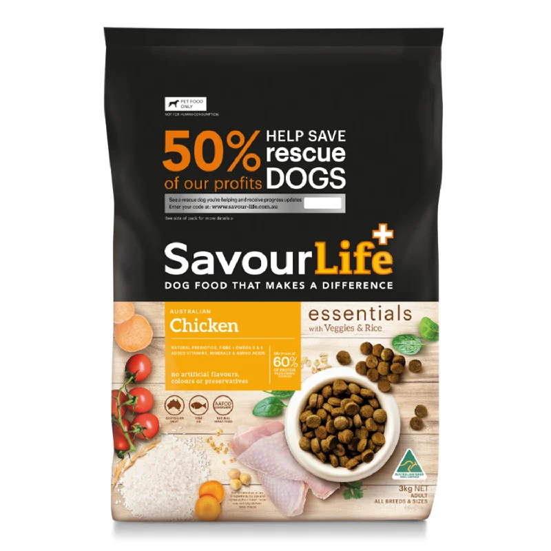 - Natural ingredient dog foodSavourLife Essentials Chicken with Veggies & Rice Adult Dry Dog Food - Natural ingredient dog foodSavourLife Essentials Chicken with Veggies & Rice Adult Dry Dog Food
