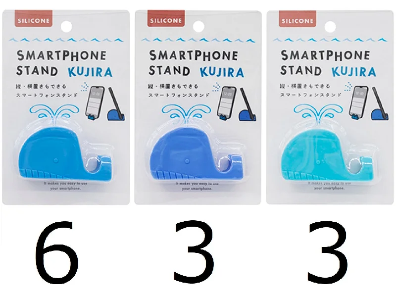  -Anti-scratch scratching board AND cat bed in oneSilicon smartphone stand whale