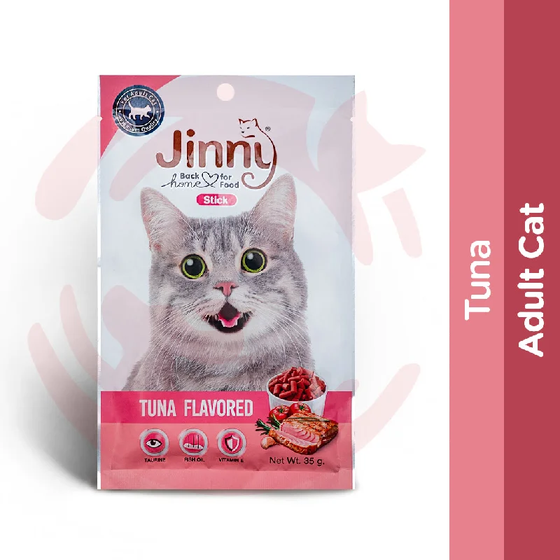    - Fish-based cat food  Jinny Cat Treats - Tuna (35g)