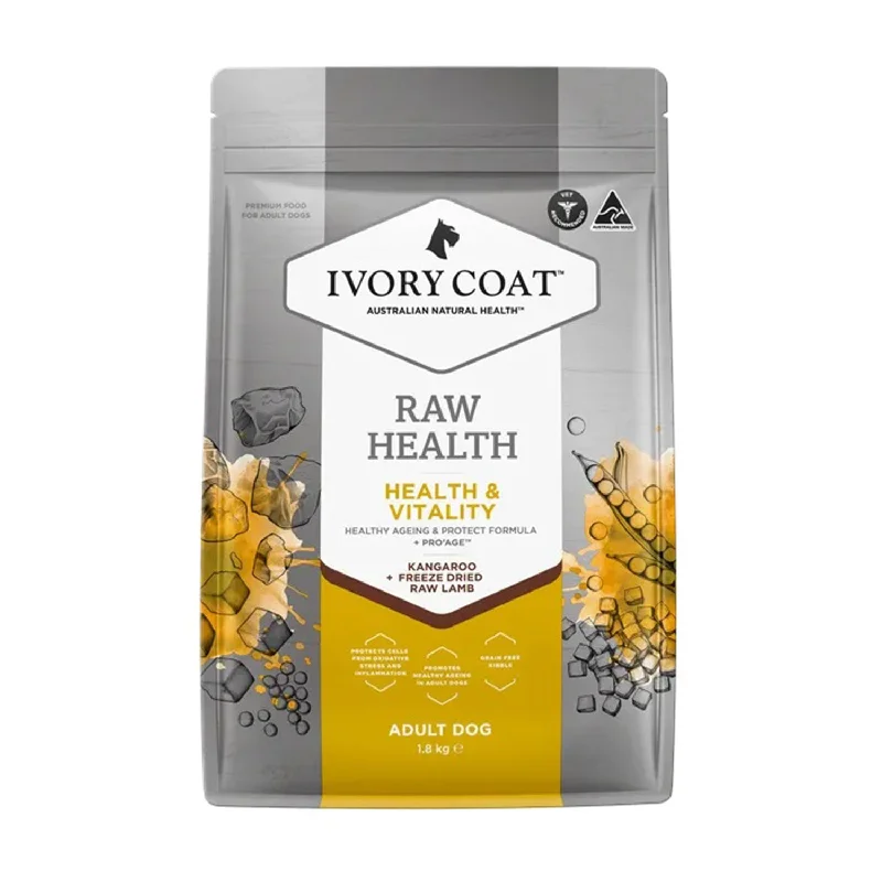 - Dog food improves immunityIvory Coat Raw Health Health & Vitality Adult Dry Dog Food