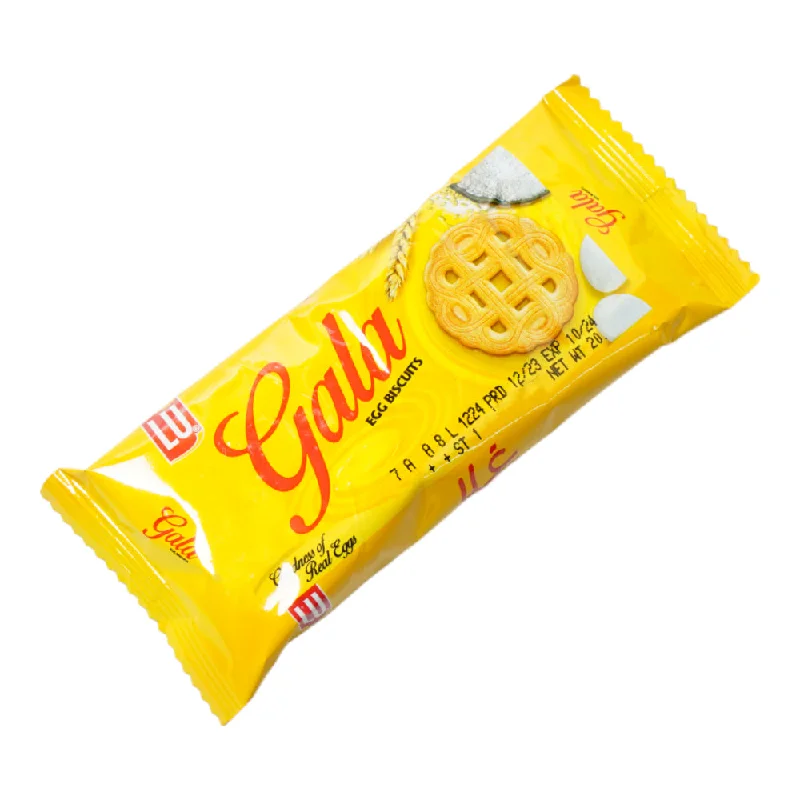 - Air box TSA certified check-inLU GALA EGG BISCUITS 20.4 GM B/P