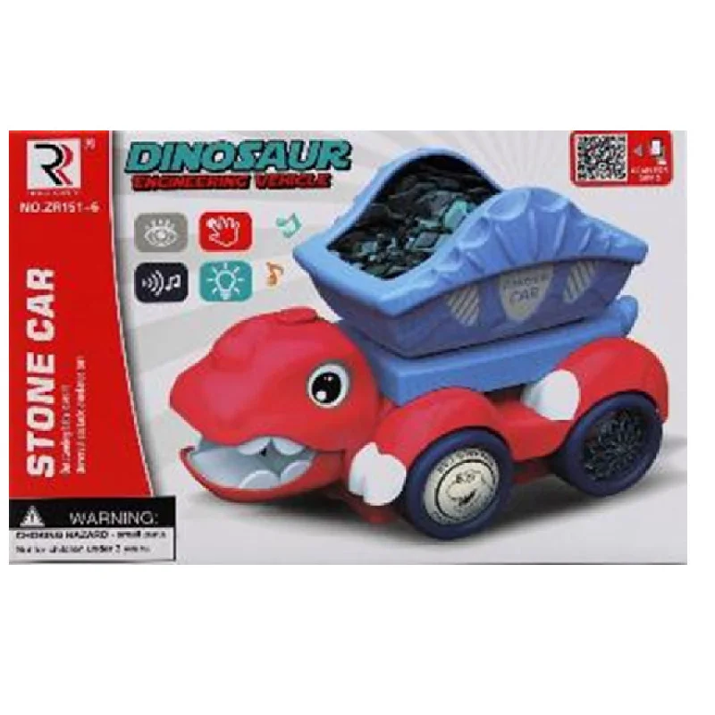 - Air box TSA certified check-inZR151-5 DINOSAUR ENGINEERING VEHICLE B/O A.I (3+ YEAR)