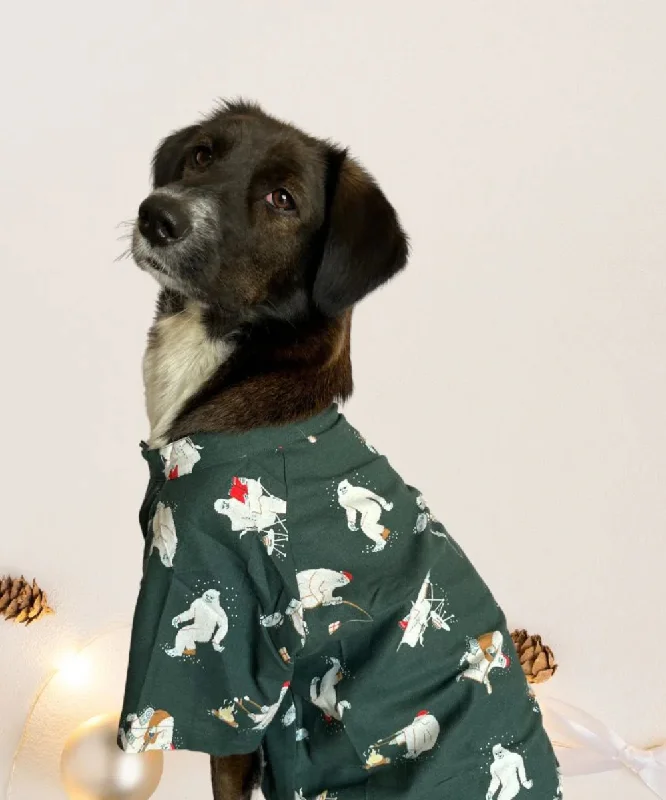 - Pet smart GPS locatorMr Snow Man Dog Shirt