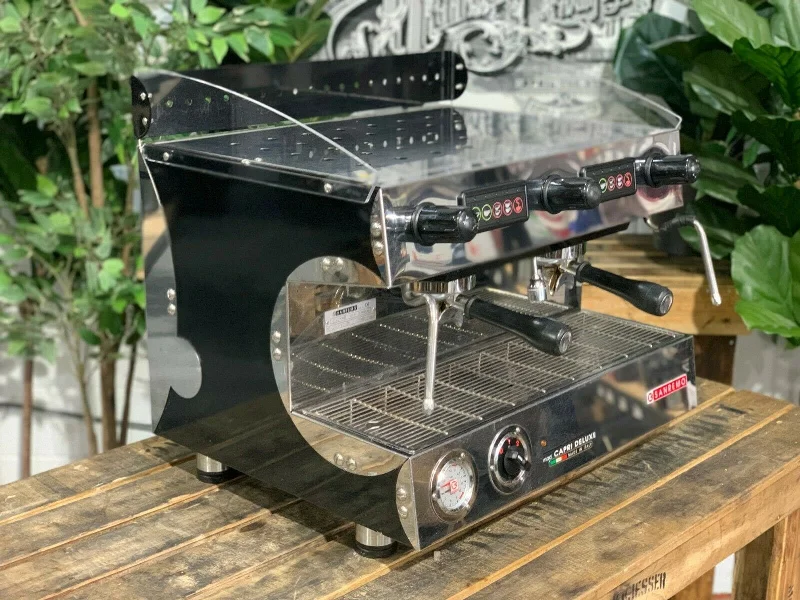 - Custom pet birthday cakeSan Remo Capri Deluxe 2 Group Black Espresso Coffee Machine