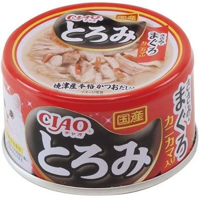 -Anti-slip claw protection raincoat FOR dogsCIAO TOROMI Chicken Tuna & Crab Flavour 24 Cans