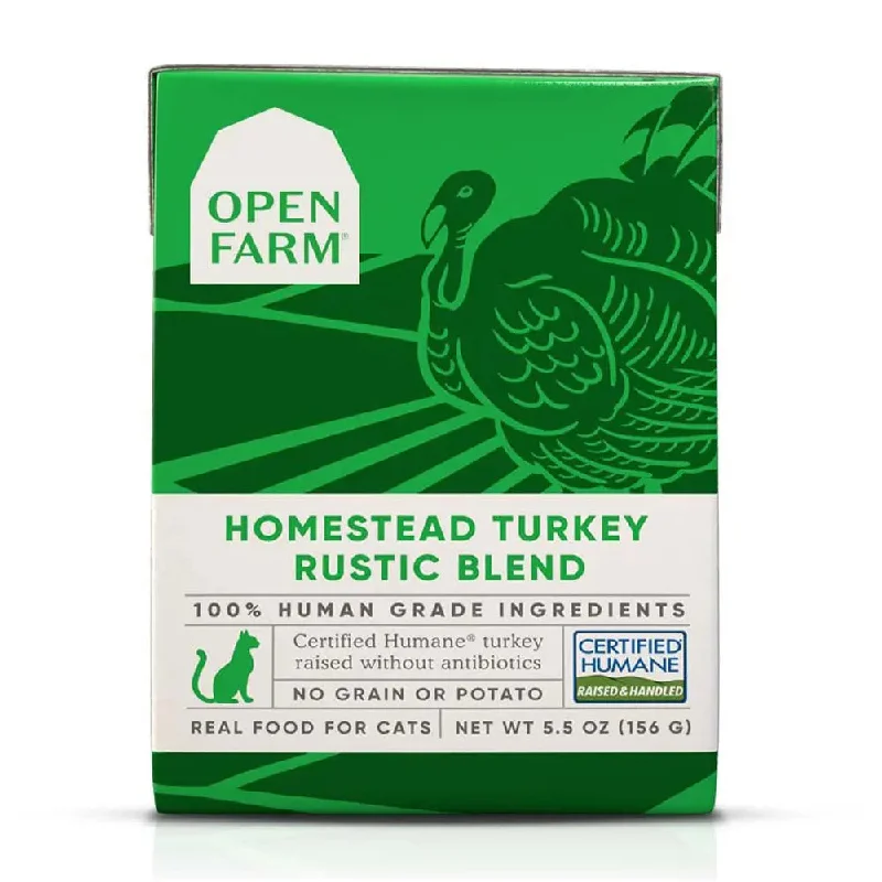 - Pet water dispenser UV sterilization versionOpen Farm® Homestead Turkey Rustic Blend Wet Cat Food 5.5oz case of 12