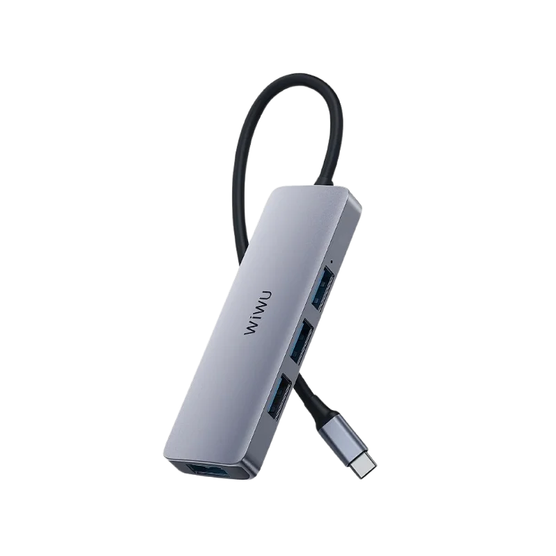 - Rabbit grass rack to prevent waste food boxWiWU Alpha 4 in 1 Usb C Hub