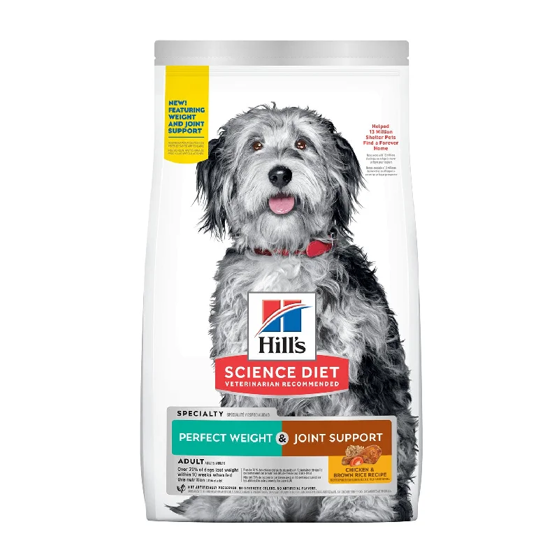 -Chicken-flavored dog foodHills Science Diet Perfect Weight & Joint Support Adult Dry Dog Food 11.3kg -Chicken-flavored dog foodHills Science Diet Perfect Weight & Joint Support Adult Dry Dog Food 11.3kg
