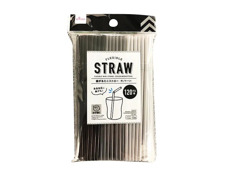 - Winter dog thick down jacketFLEXIBLE MINI STRAW -COLOR MONOTONE - 120PCS.-