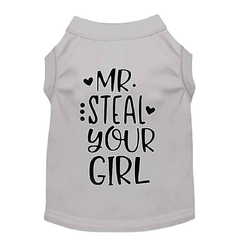 Pet fashion clothesMr. Steal Your Girl  Dog Shirt