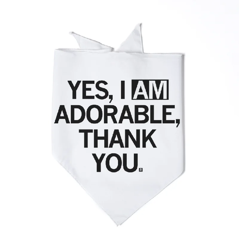 - Pet smart GPS locatorI Am Adorable Dog Bandana