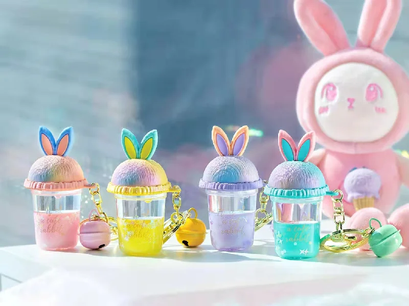  . **Cat comb to remove hair balls**Mima Bubble Tea Bunny Keyring