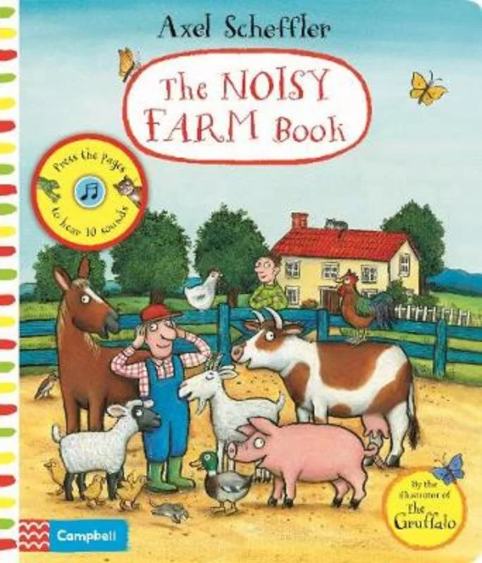 - Remote interactive pet feederThe Noisy Farm Book