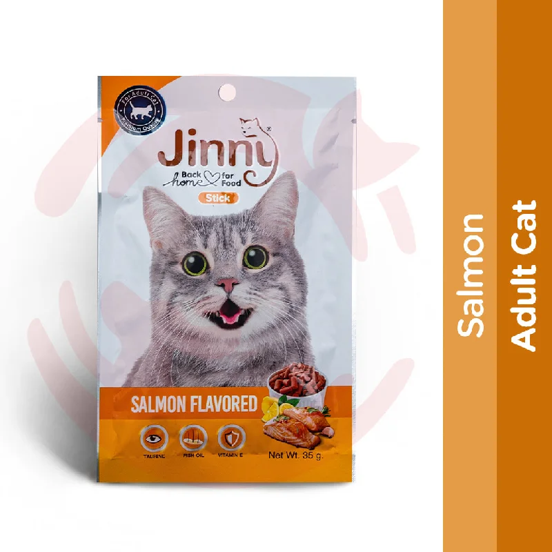  . **Price and Purchasing**  Jinny Cat Treats - Salmon (35g)