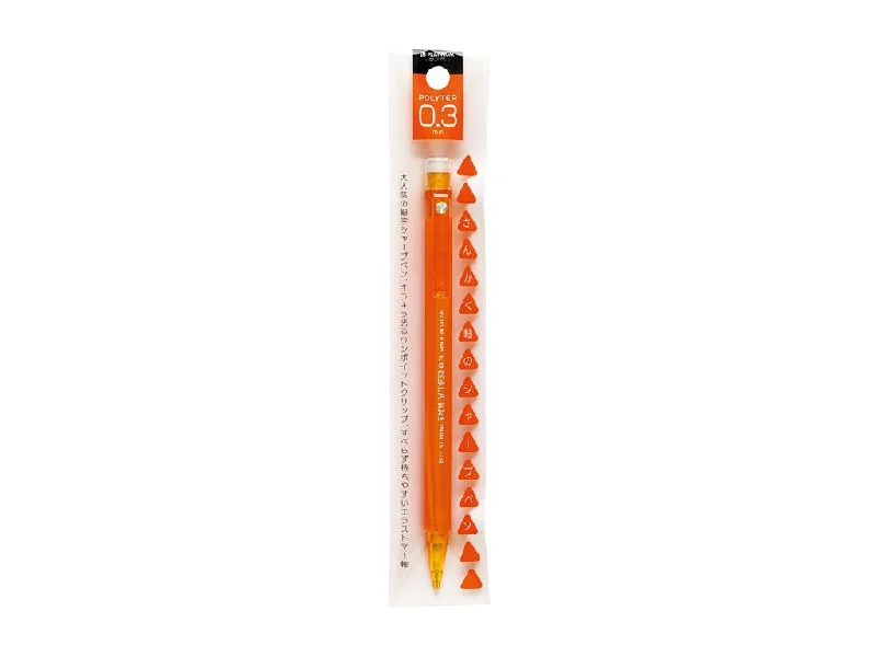 - Air box TSA certified check-inPOLYTER  0.3mm mechanical pencil orange