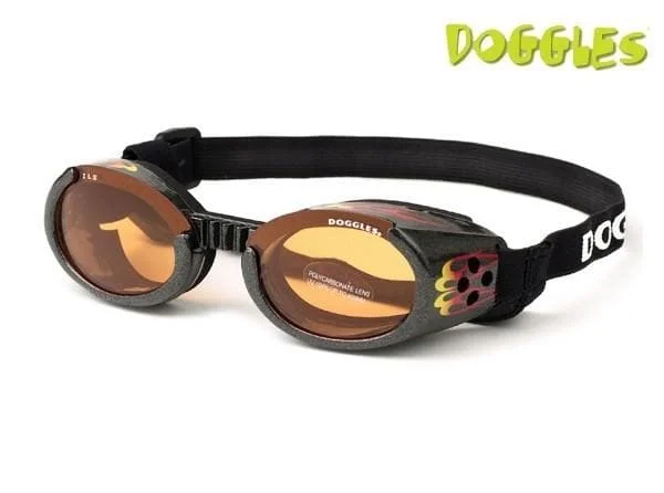 - ​​Pet toys under    yuanCuteRacing Flames Doggles ILS Protective Dog Eyewear
