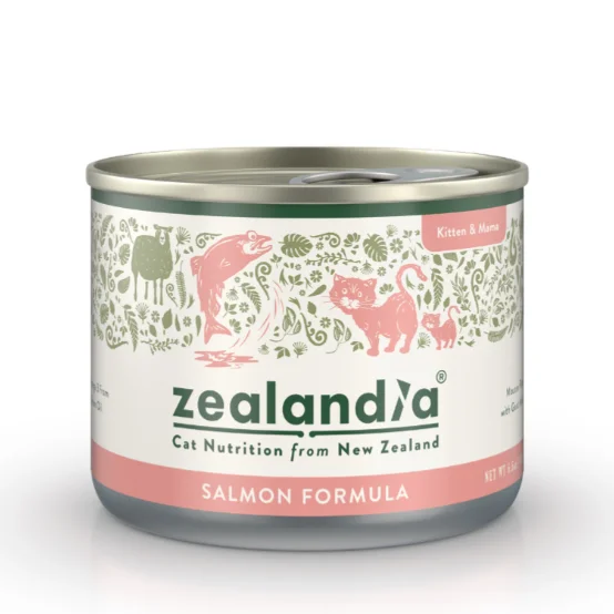 ---ZEALANDIA Mousse Pate Salmon Kitten & Mama 170g 24 cans