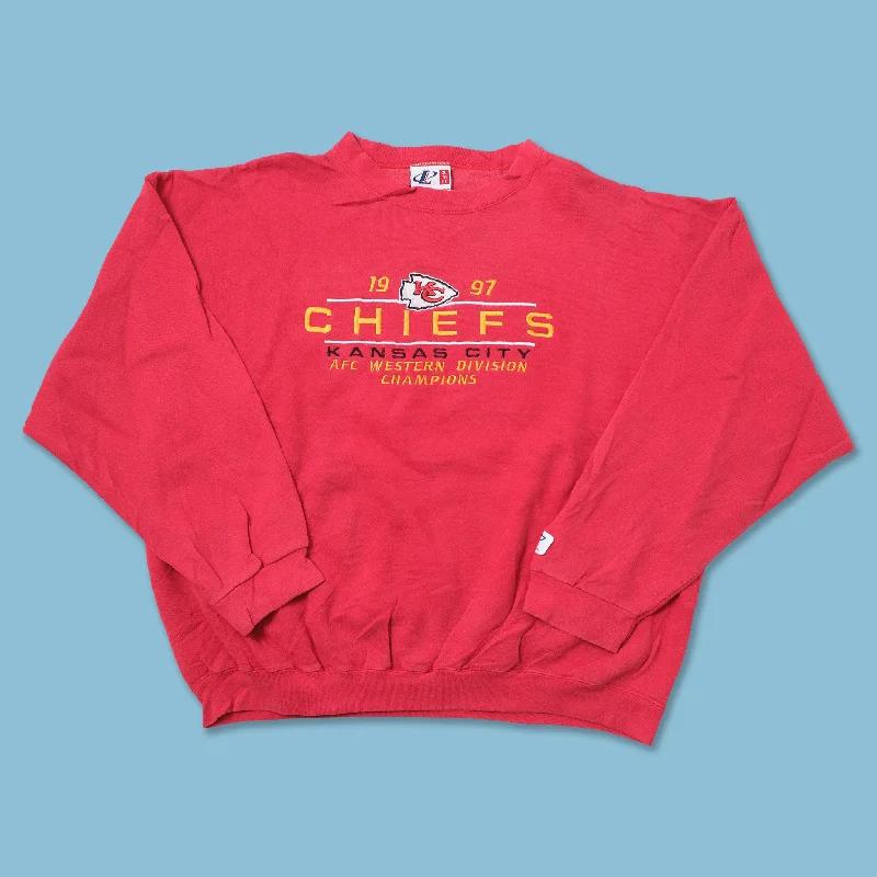 - Custom pet birthday cakeVintage 1997 Kansas City Chiefs Sweater XLarge