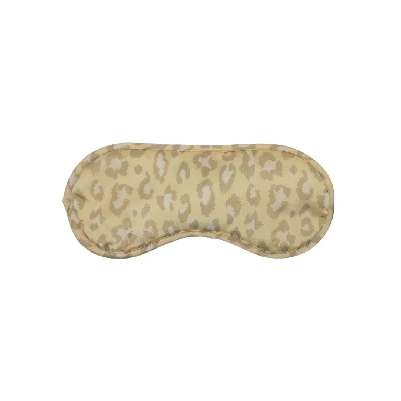 - Foldable and portable cat bagSilk Magnolia Silk Eye Mask Sand Leopard
