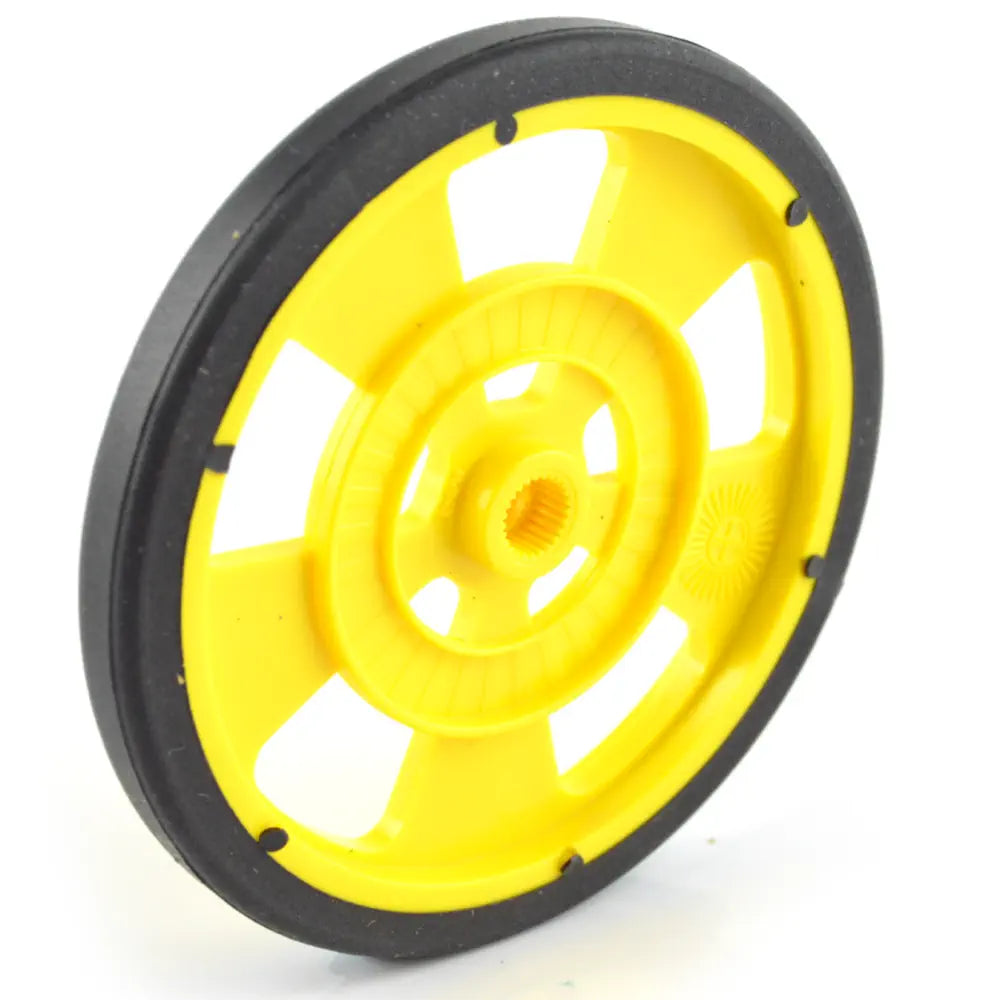 - ​​Pet toys under    yuanSolarbotics SW 2-5/8 inch Diameter Servo Wheel (Yellow)