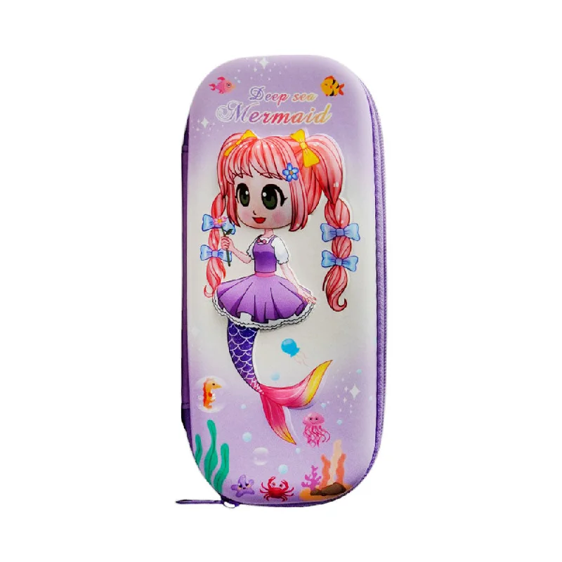 - Pet water dispenser UV sterilization version6663 PENCIL POUCH WITH ZIPPER MERMAID