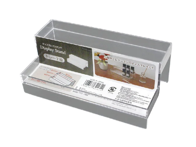 - Dog disposable foam shower gelDisplay stand tray 2 steps