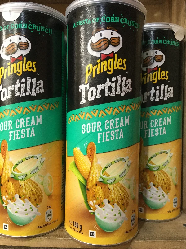 - ​​Pet toys under    yuan5x Pringles Tortilla Sour Cream Fiesta (5x160g)