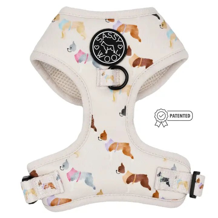Pet birthday party clothesBold Boston Terriers Adjustable Harness