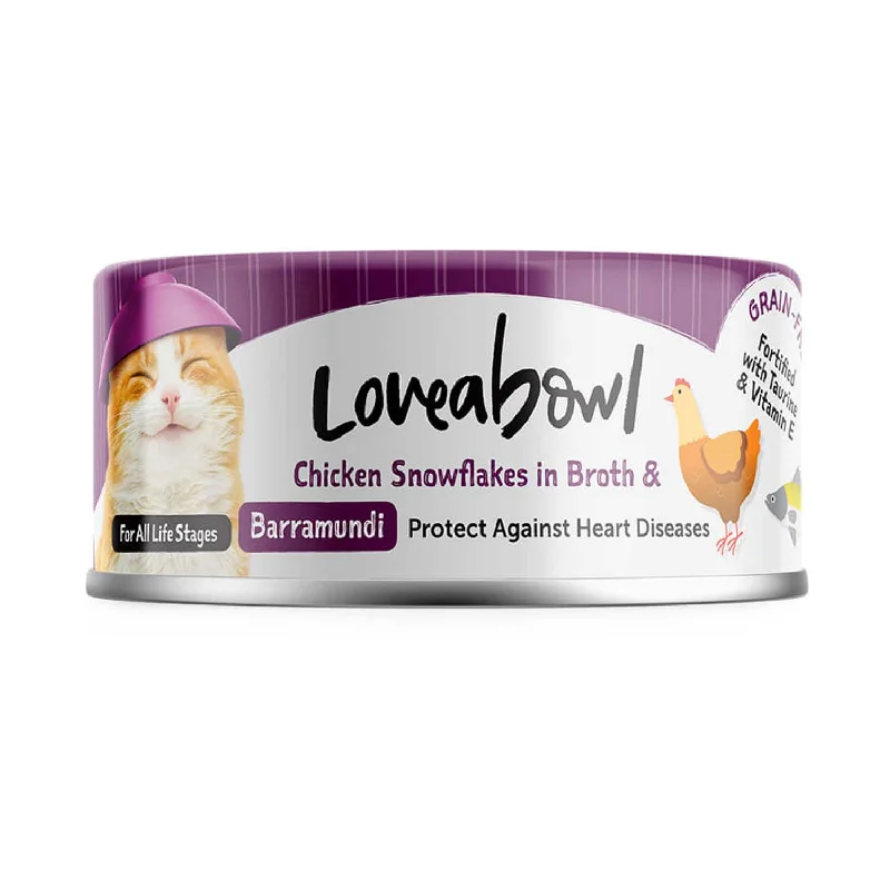 - Cat food for pregnant and nursing cats Loveabowl Chicken Snowflakes in Broth with Barramundi - Cat food for pregnant and nursing cats Loveabowl Chicken Snowflakes in Broth with Barramundi