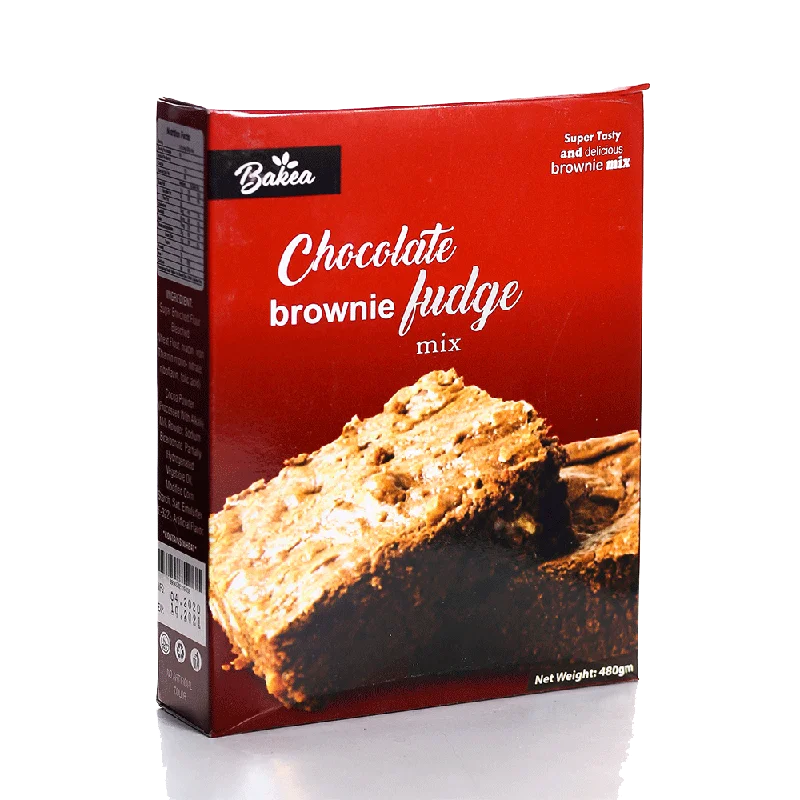 - Air box TSA certified check-inBAKEA CHOCOLATE FUDGE BROWNIE MIX 480 GM