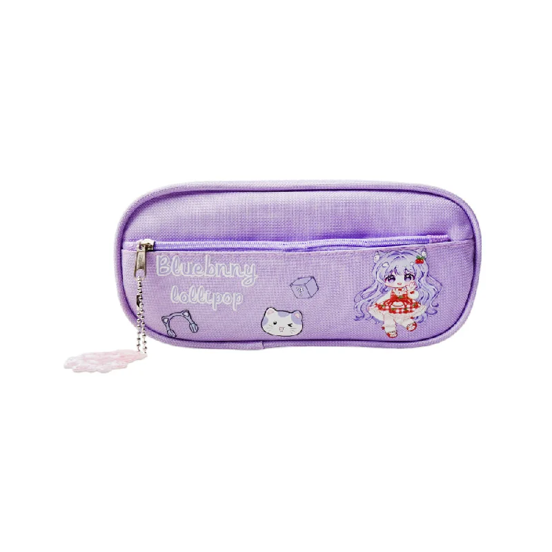 - ​​Christmas pet Christmas clothing2652 BLUE BUNNY PENCIL POUCH