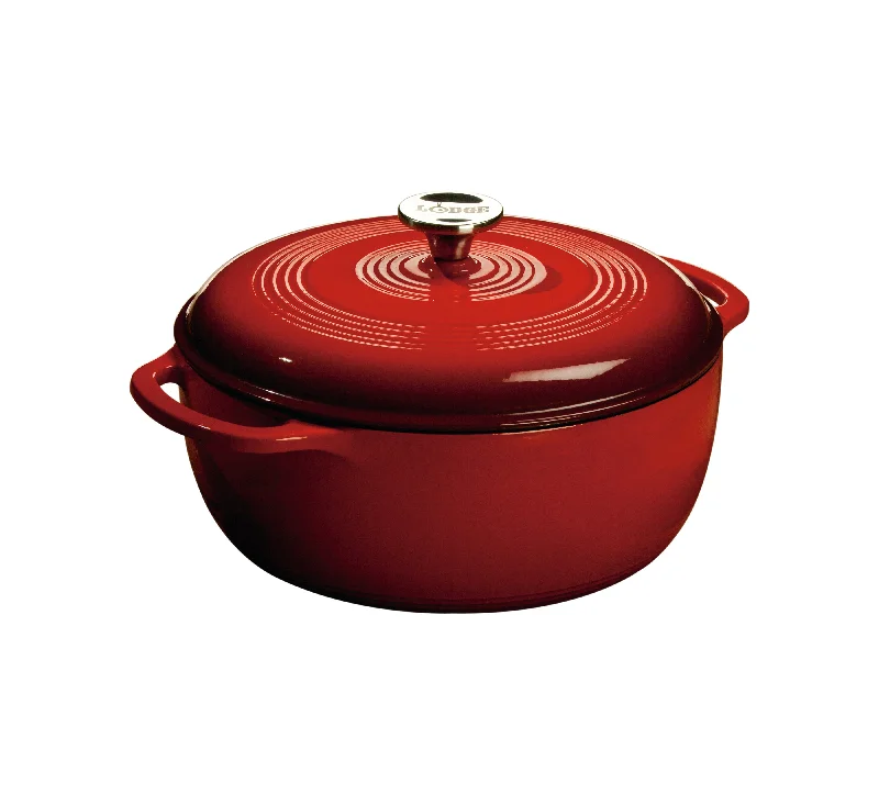 - Automatic induction pet water dispenserLodge 6 Quart Colored Enamel Dutch Oven