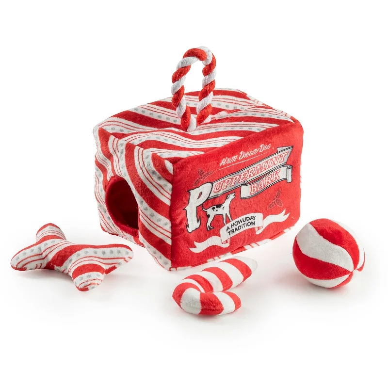 - Environmentally friendly pet toy recommendationsPuppermint Bark Christmas Activity House Dog Toy