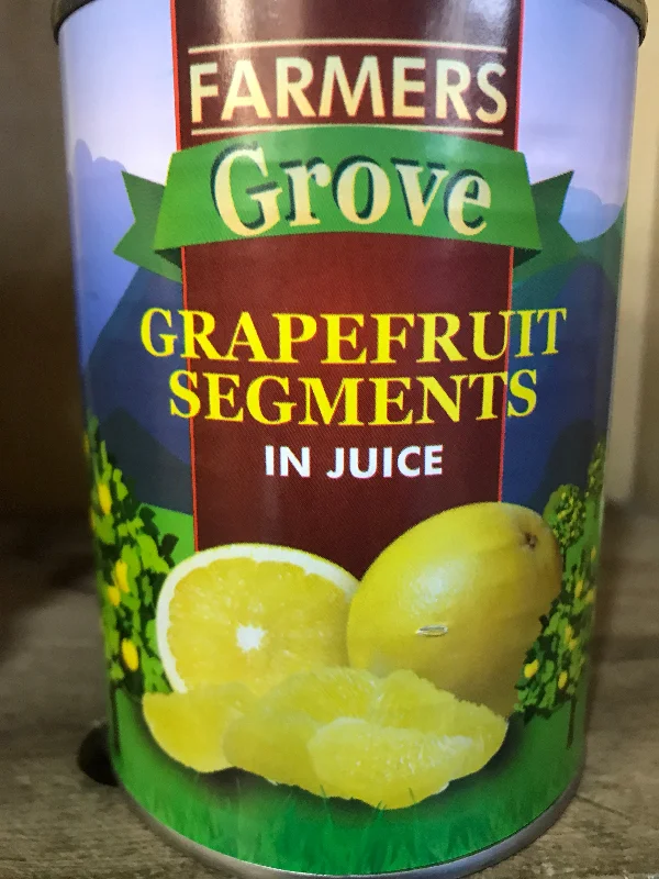 - Natural latex pet mattressFarmers Grove Grapefruit Segments in Juice 540g