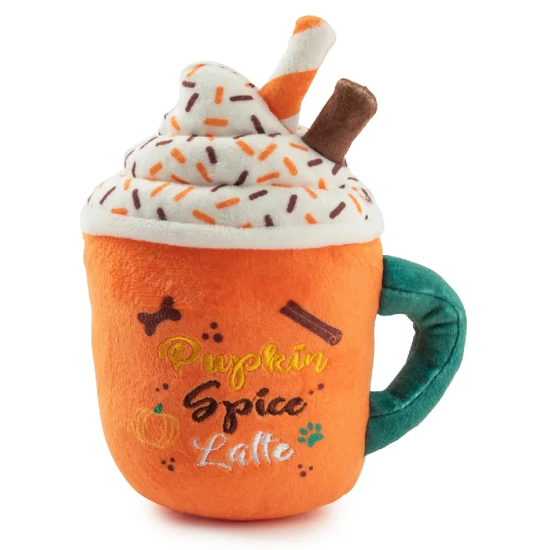 - Travel pet toy recommendationsPupkin Spice Latte Mug Dog Toy