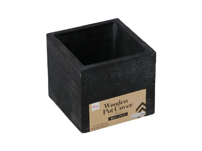 - Automatic induction pet water dispenserWooden Pot Cover -Black - 3.54in x 3.54in x 3.14in - 9cm x 9cm x 8cm- - Automatic induction pet water dispenserWooden Pot Cover -Black - 3.54in x 3.54in x 3.14in - 9cm x 9cm x 8cm-