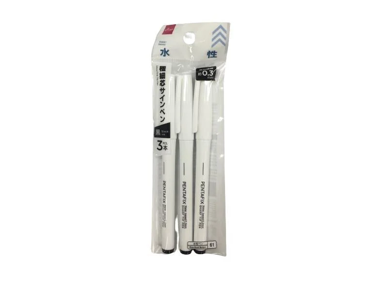 - Postoperative pet anti-licking Elizabethan collarUltra-Fine Tip Pen -Tip Width 2mm - 0.08in - Black - 3 pcs.- - Postoperative pet anti-licking Elizabethan collarUltra-Fine Tip Pen -Tip Width 2mm - 0.08in - Black - 3 pcs.-