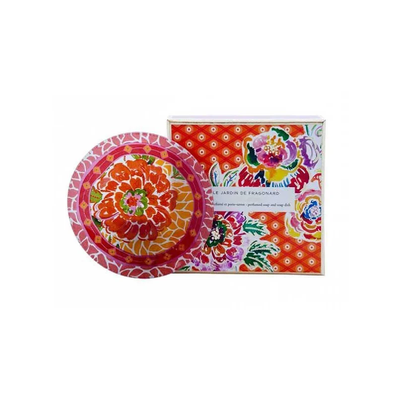 ---Fragonard Tilleul Cedrat Soap and Dish Set