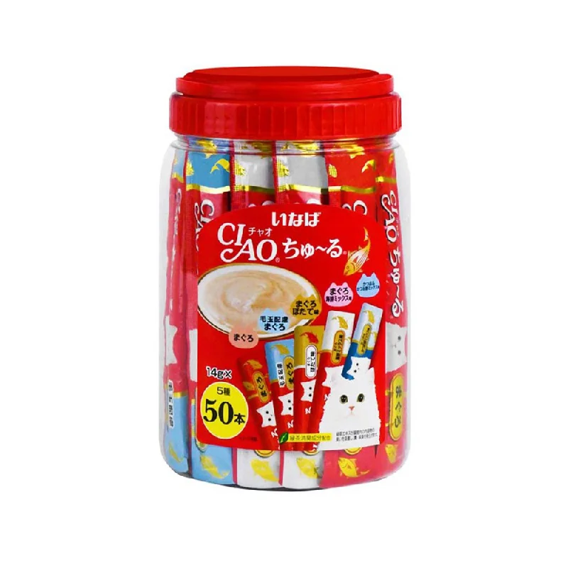 - ​​Pet toys under    yuanCIAO Churu Tuna Variety Flavour 50 Pieces