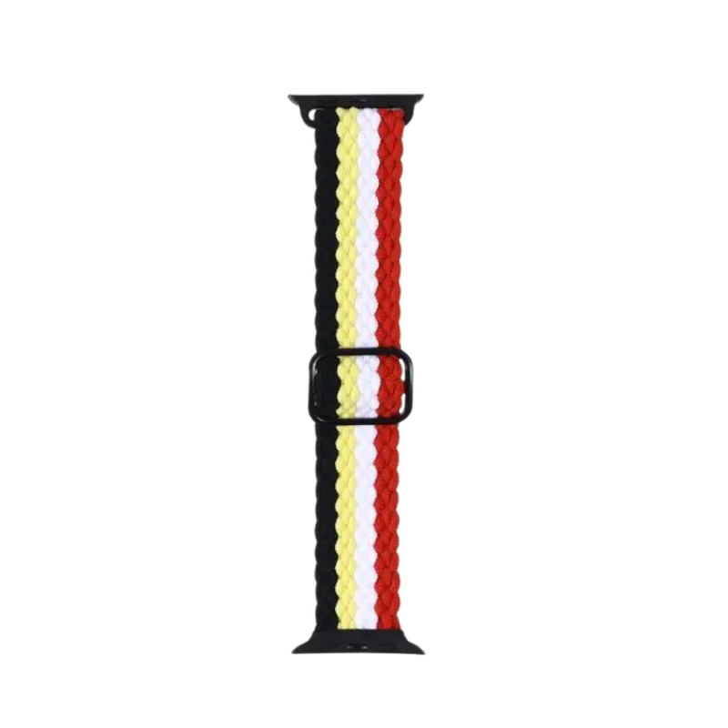 - Hamster silent running wheel to prevent chewingAdjustable Striped Woven Nylon Apple Watch Strap - Hamster silent running wheel to prevent chewingAdjustable Striped Woven Nylon Apple Watch Strap