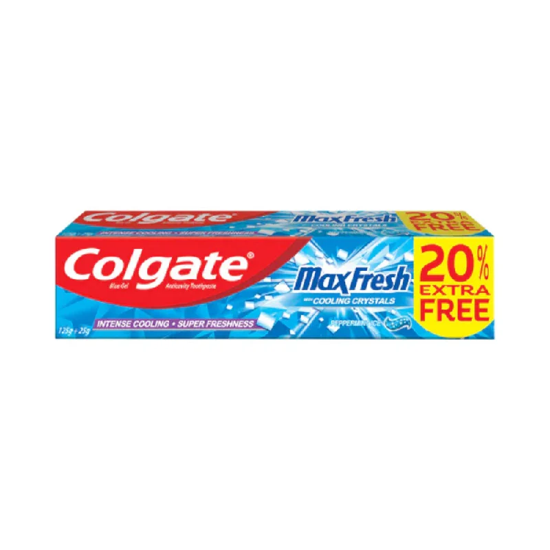 ---COLGATE TOOTH PASTE MAX FRESH PEPPERMINT ICE 125 GM