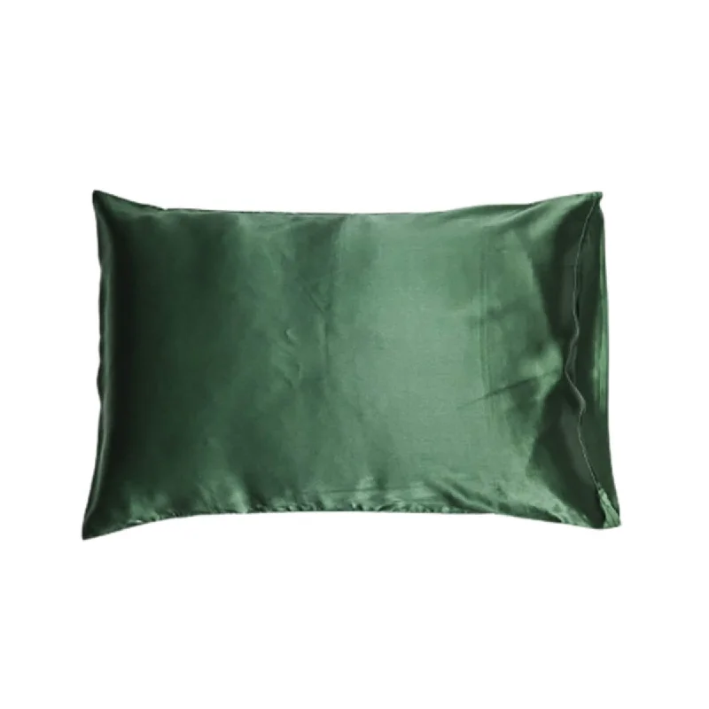 - Cat anti-jump window safety netSilk Magnolia Silk Pillowcase Forest Green