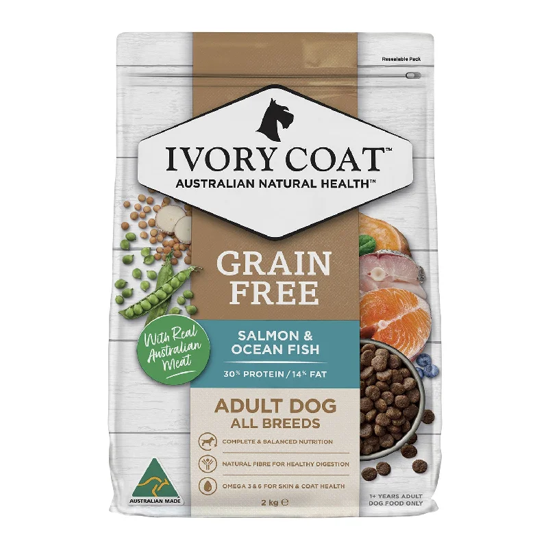  -Cost-effective dog foodIvory Coat Grain Free Oceanfish & Salmon Adult Dry Dog Food