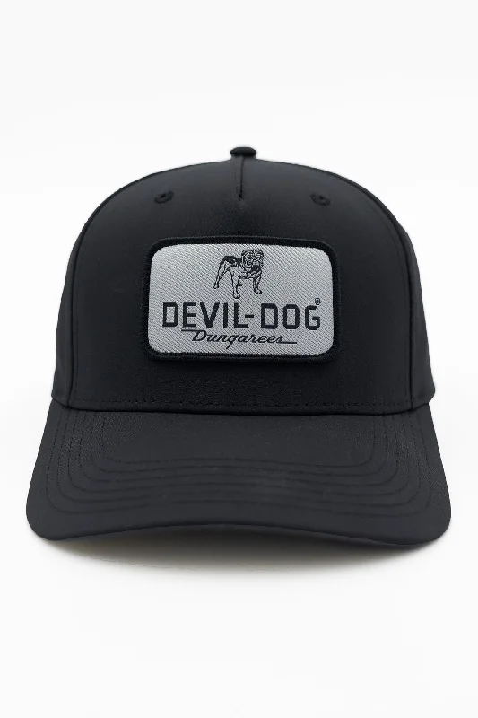 - Air box TSA certified check-in5 Panel Adjustable Cap - Black Bulldog