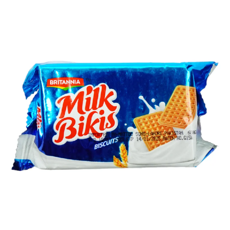 - Winter warm clothes for short-haired dogsBRITANNIA BISCUIT MILK BIKIS 90 GM