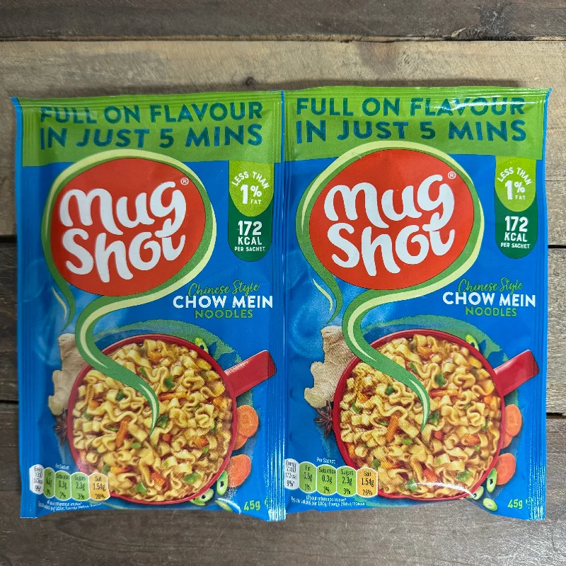 - Air box TSA certified check-in3x Mugshot Chow Mein Pasta Sachets (3x45g)